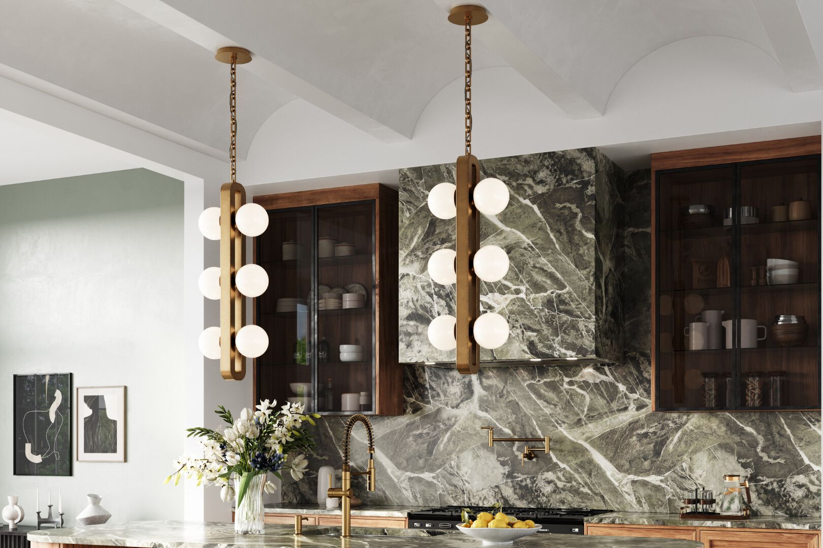Sculptural Lighting by Martyn Lawrence Bullard for Designer Alliance